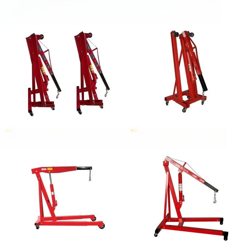 Heavy Equipment Jack Stands - Портативный 1-тонный подъемник для двигателя, гидравлический