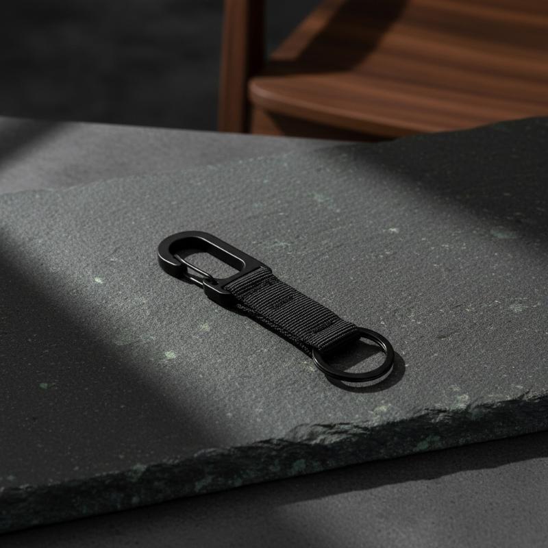 Карабин с пружинным механизмом – обзор и цена Heavy Equipment Key Ring