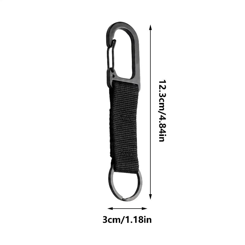 Карабин с пружинным механизмом – обзор и цена Heavy Equipment Key Ring
