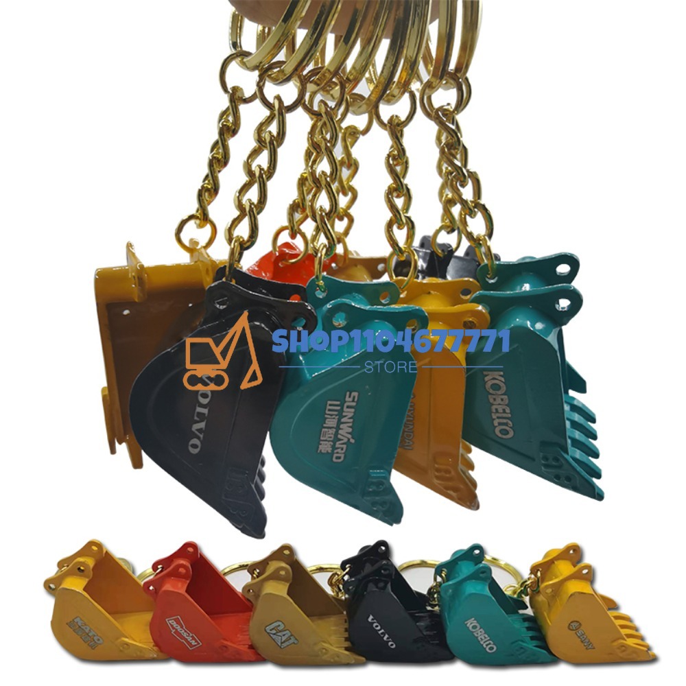 Брелок с ведром для ключей Kob – обзор и цена Heavy Equipment Key Ring