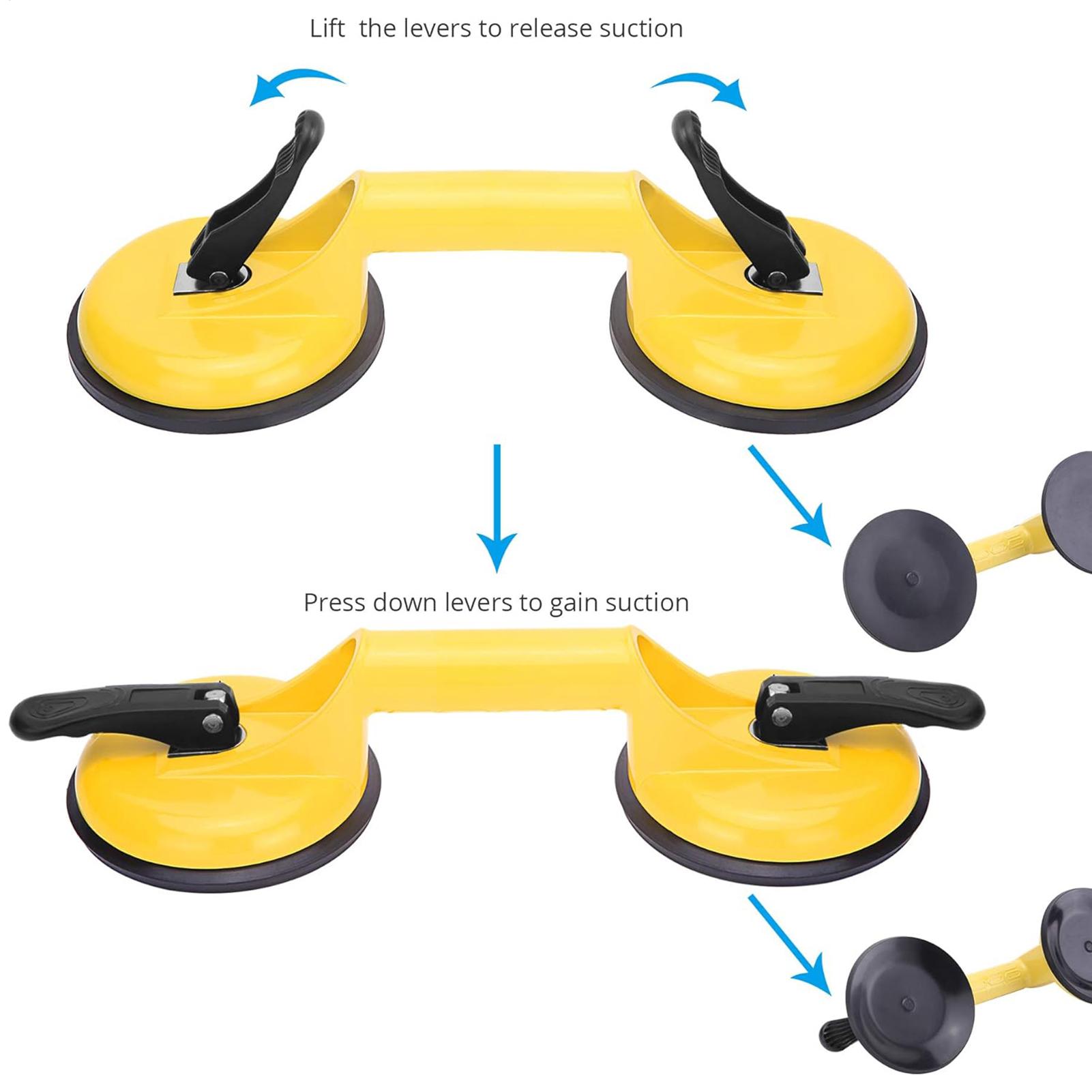 Мощные присоски для тяжелых ус – обзор и цена Vacuum Suction Cup Lifter