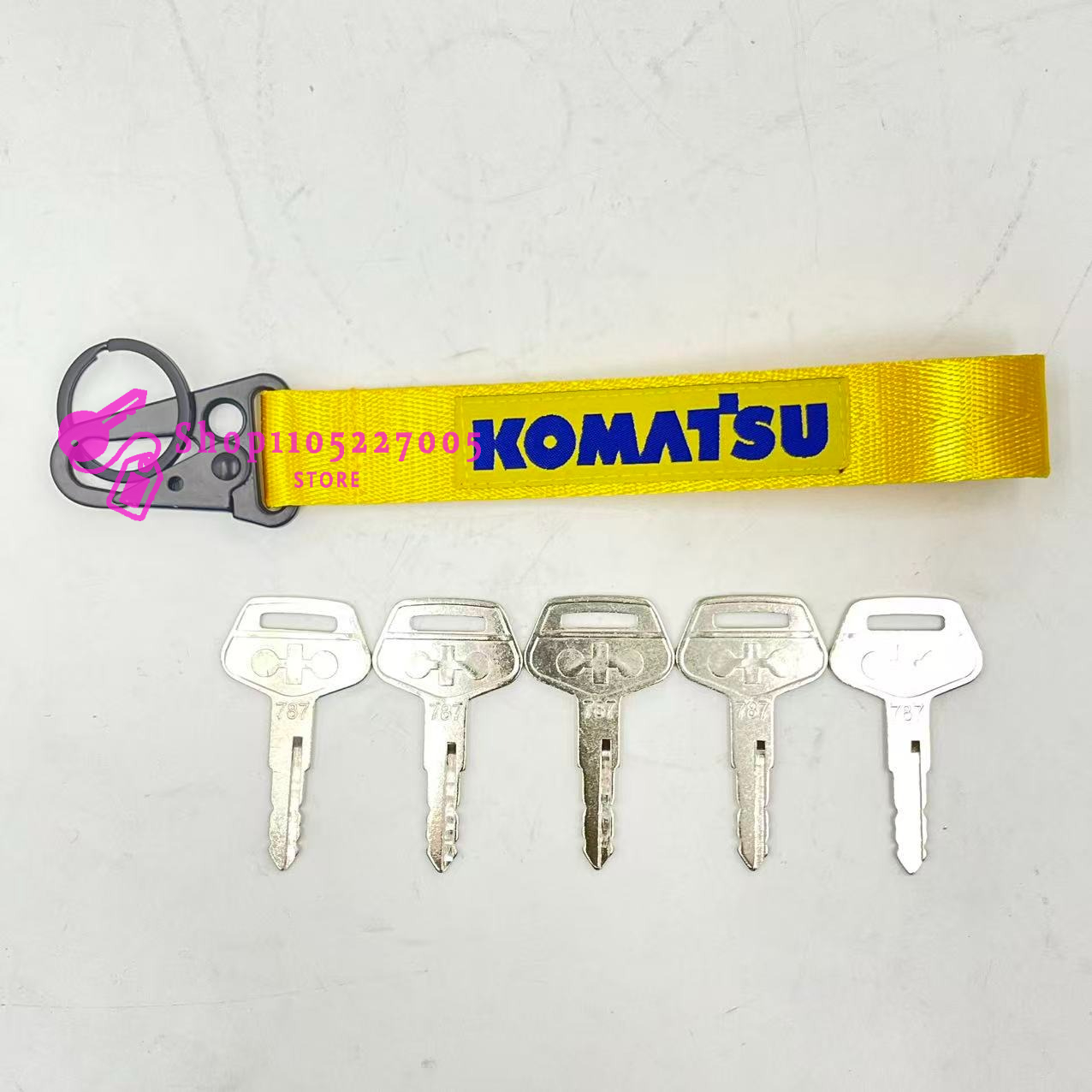 2/5/10 шт. ключ 787 для спецте – обзор и цена Heavy Equipment Key Ring