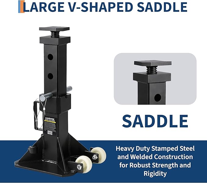 Домкраты-опоры на 22 тонны, ус – обзор и цена Heavy Equipment Jack Stands