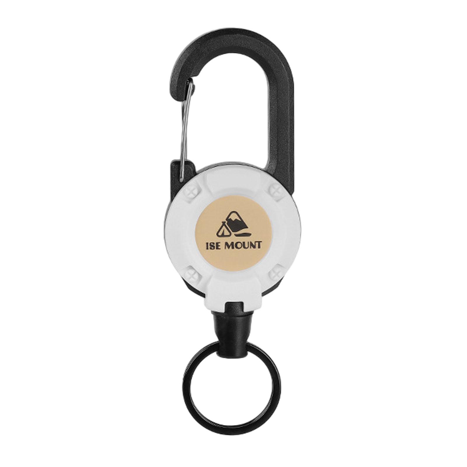 Выдвижной брелок-карабин для к – обзор и цена Heavy Equipment Key Ring