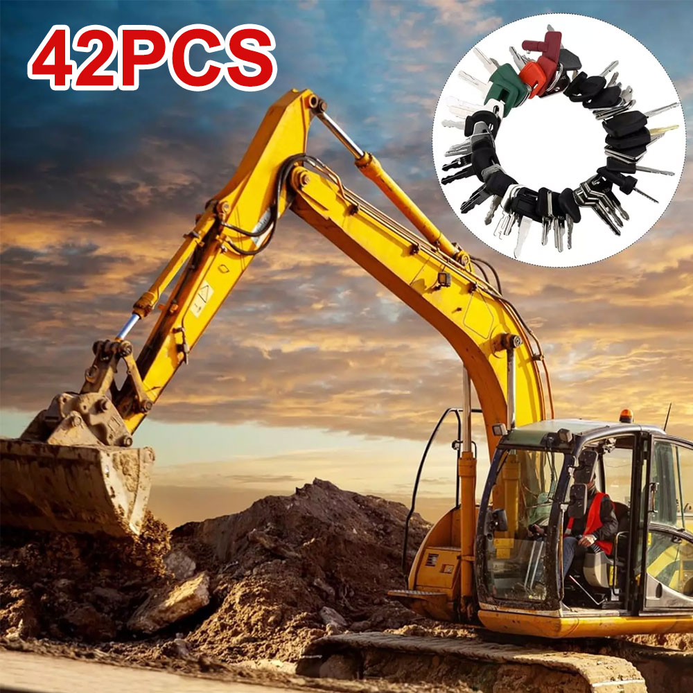42 шт./18 шт. набор ключей для – обзор и цена Heavy Equipment Key Ring